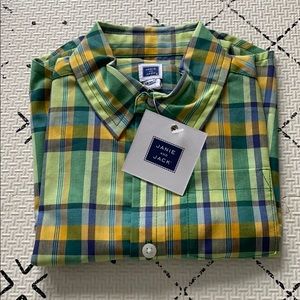 NWT Janie and Jack long sleeve button up